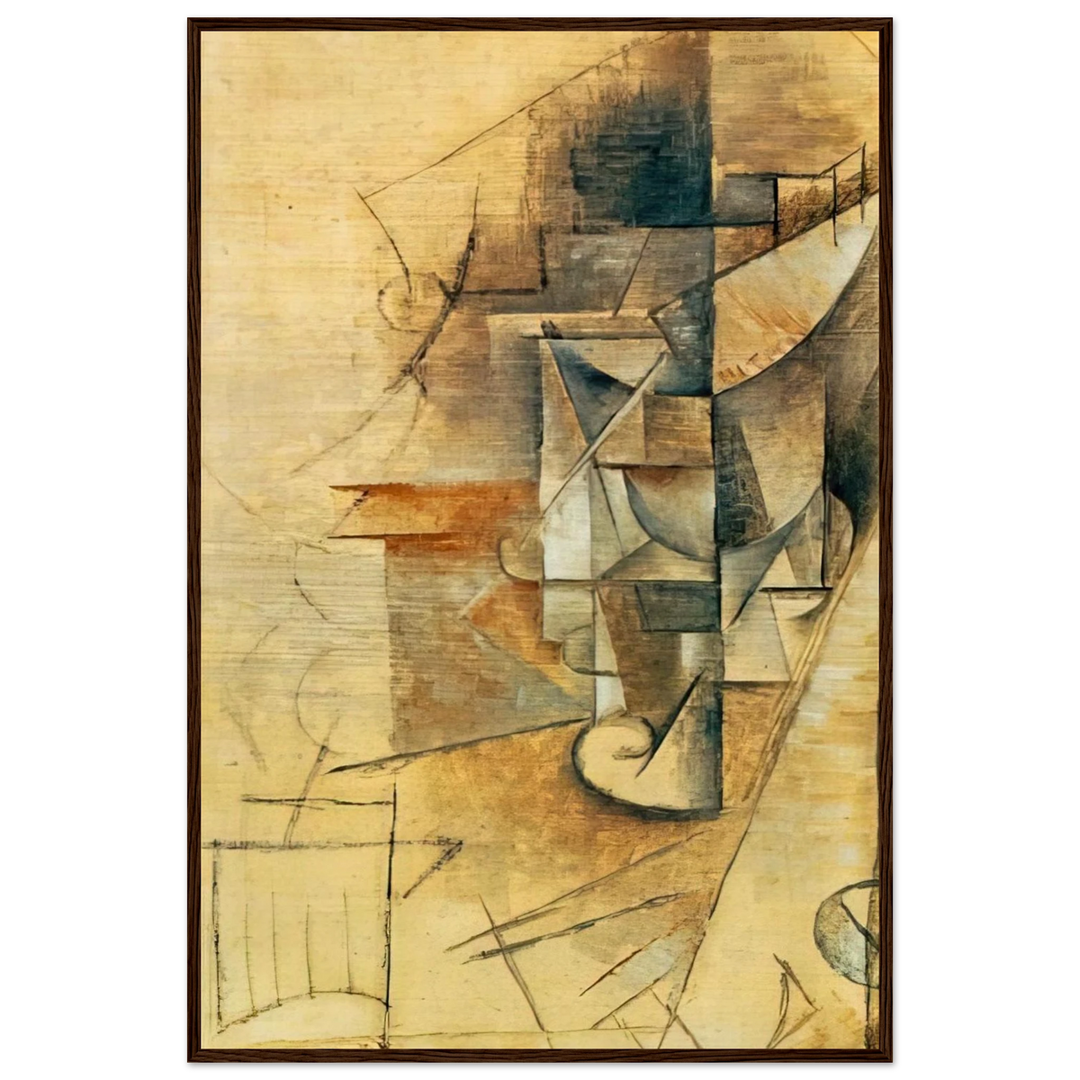 A glass Framed Poster | Pablo Picasso Framed Prints Wall Art | Pablo Picasso Shop