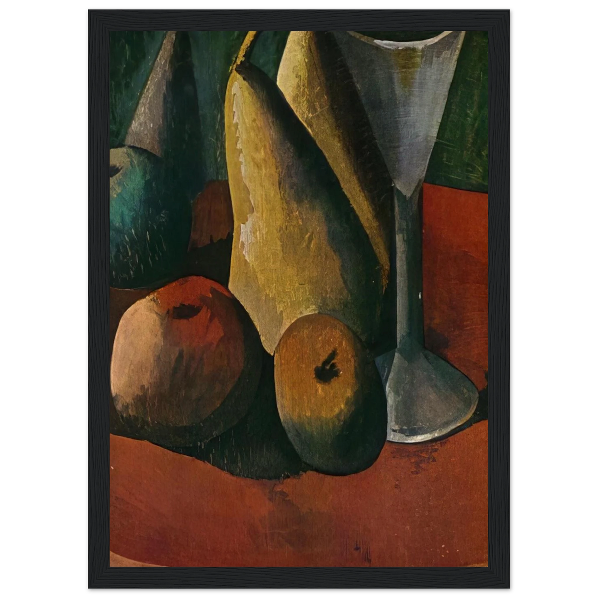 Glass and fruits Framed Poster | Pablo Picasso Framed Prints Wall Art | Pablo Picasso Shop