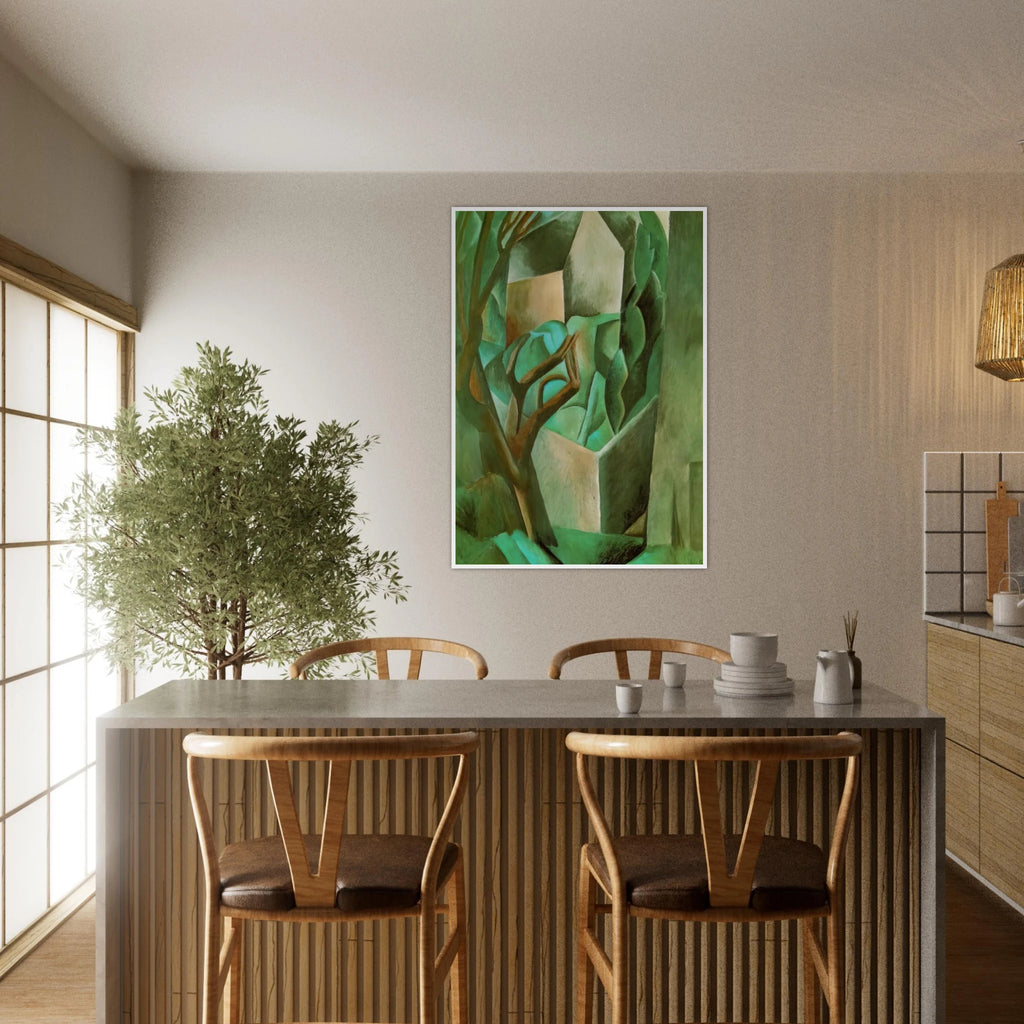 House in the garden Framed Poster | Pablo Picasso Framed Prints Wall Art | Pablo Picasso Shop