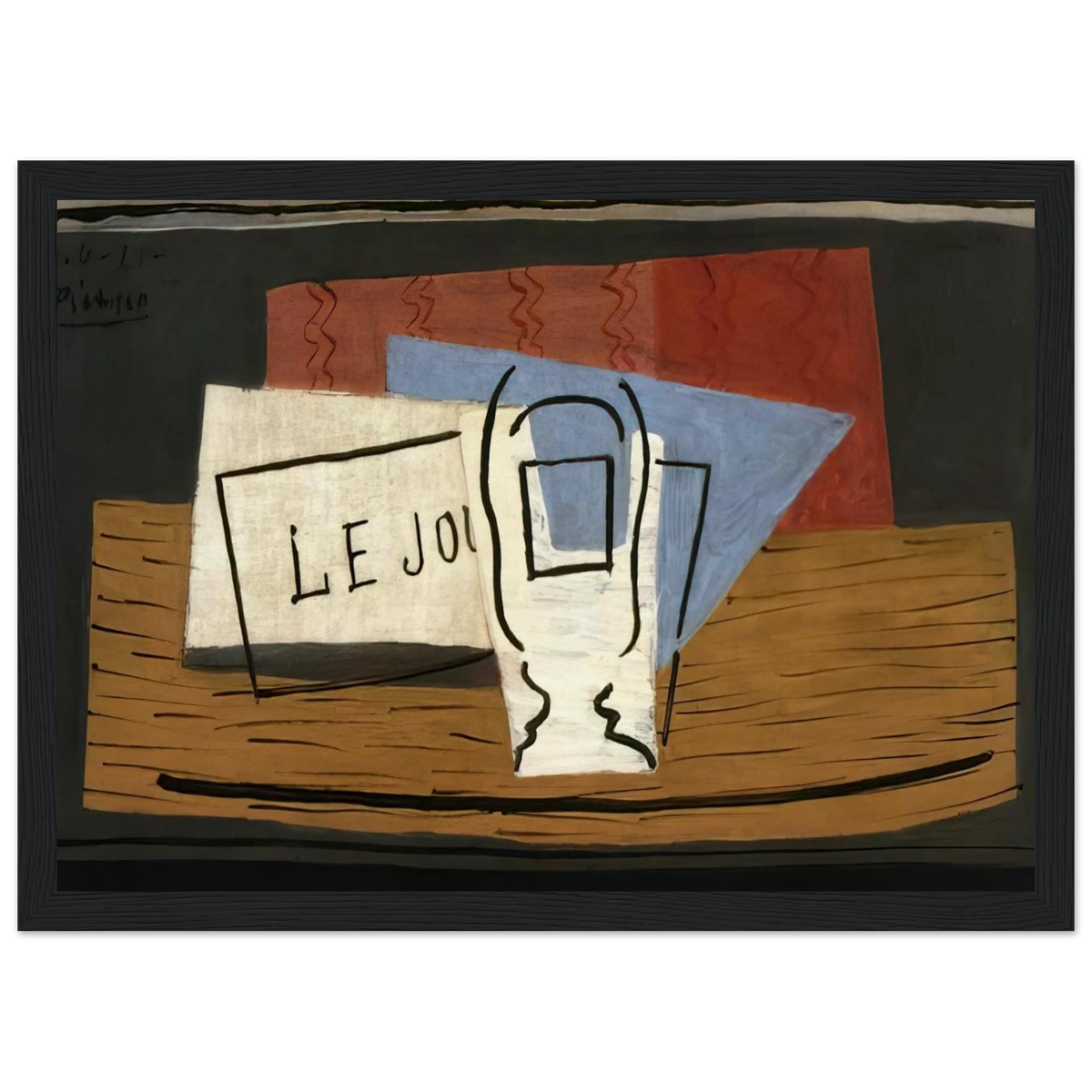 Still life - 1921 Framed Poster | Pablo Picasso Framed Prints Wall Art | Pablo Picasso Shop