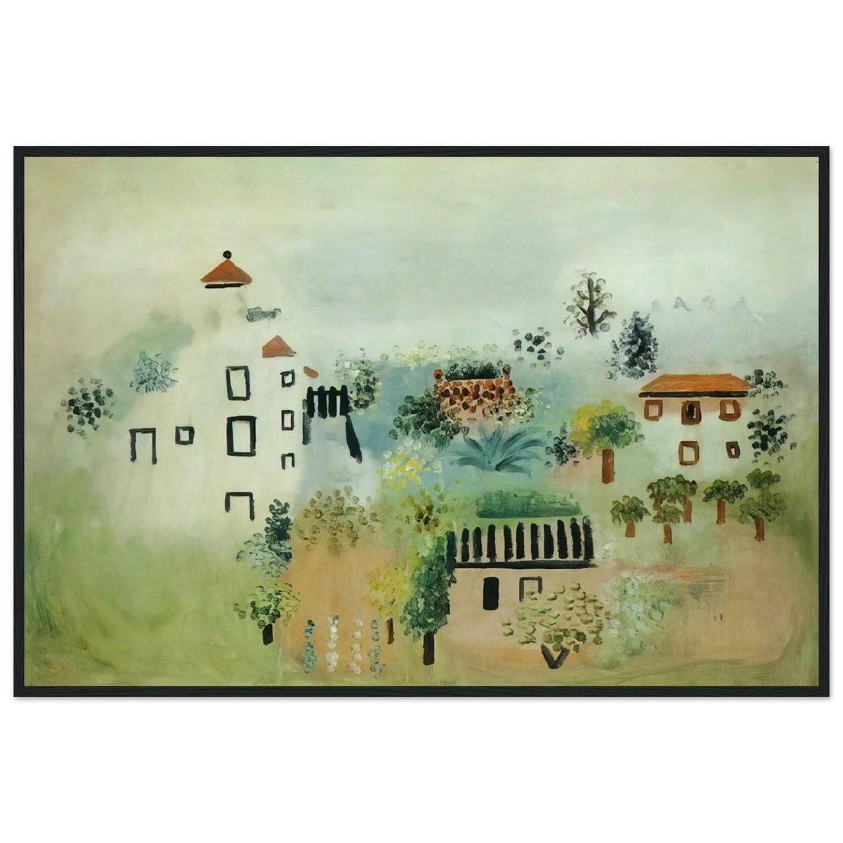 Landscape Framed Poster | Pablo Picasso Framed Prints Wall Art | Pablo Picasso Shop