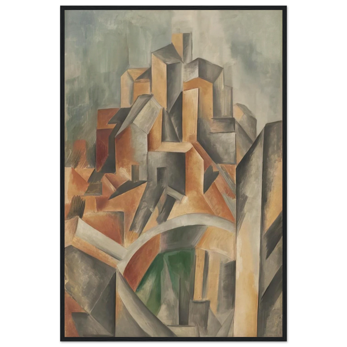 The Reservoir, Horta de Ebro Framed Poster | Pablo Picasso Framed Prints Wall Art | Pablo Picasso Shop