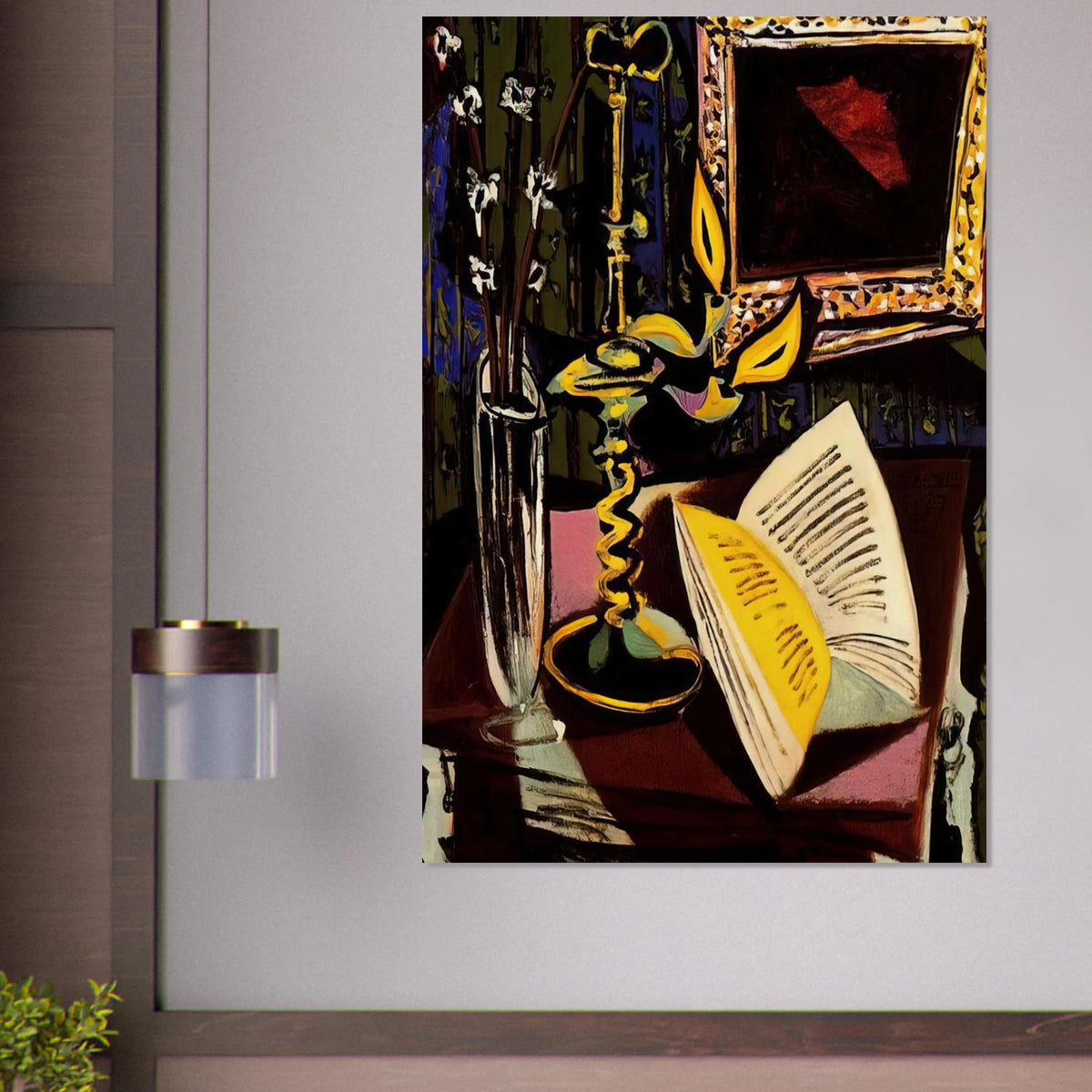 Still life with candlestick - 1937 Poster | Pablo Picasso Poster | Pablo Picasso Shop