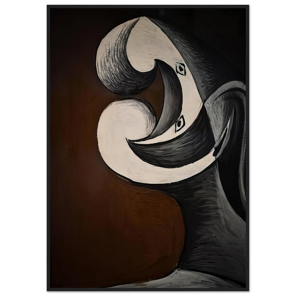 Abstraction Head - 1930 Framed Poster | Pablo Picasso Framed Prints Wall Art | Pablo Picasso Shop