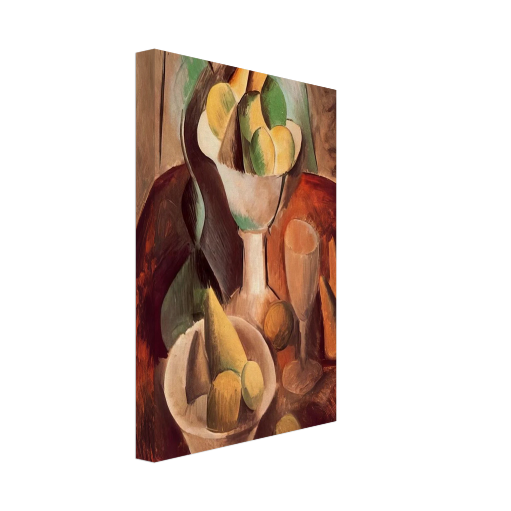 Fruit in a Vase - 1909 Canvas | Pablo Picasso Canvas | Pablo Picasso Shop
