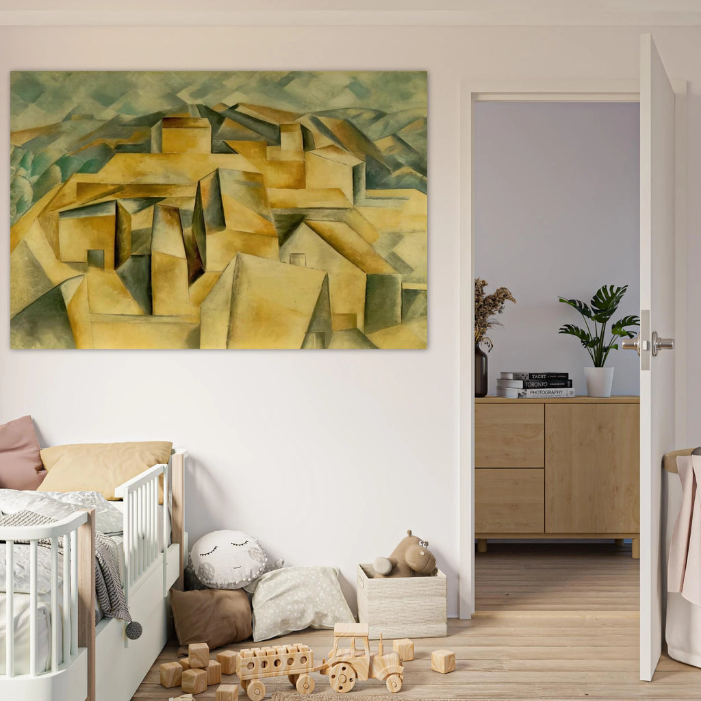 Houses on the hill Poster | Pablo Picasso Poster | Pablo Picasso Shop