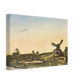 Dutch landscape with windmills Canvas | Pablo Picasso Canvas | Pablo Picasso Shop
