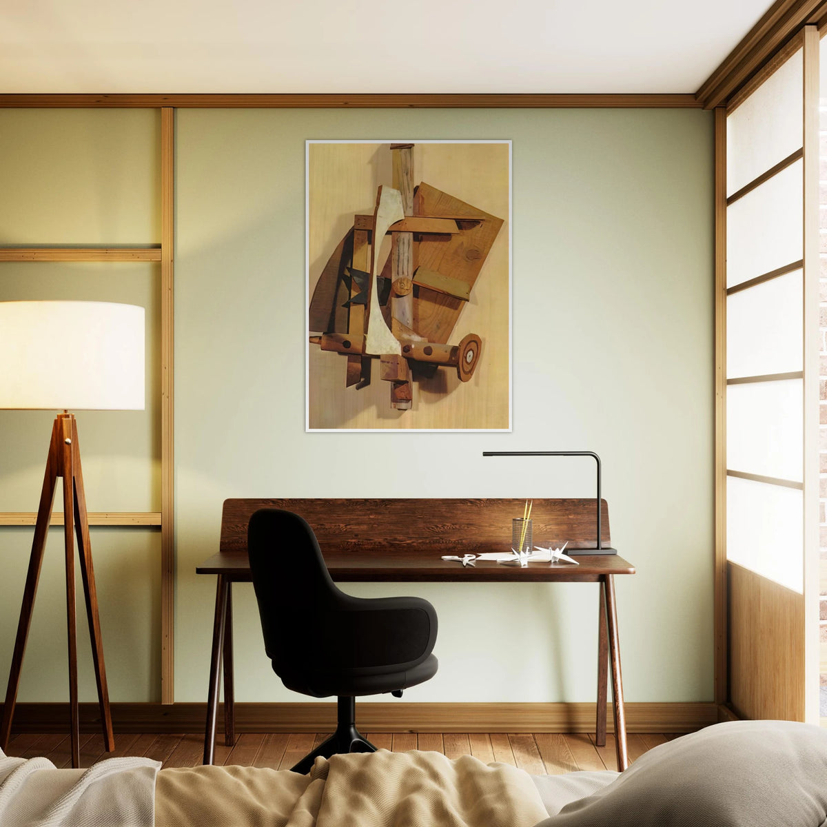 Mandolin Framed Poster | Pablo Picasso Framed Prints Wall Art | Pablo Picasso Shop