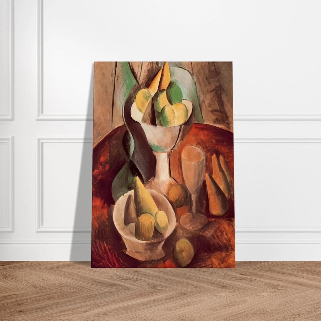 Fruit in a Vase - 1909 Canvas | Pablo Picasso Canvas | Pablo Picasso Shop
