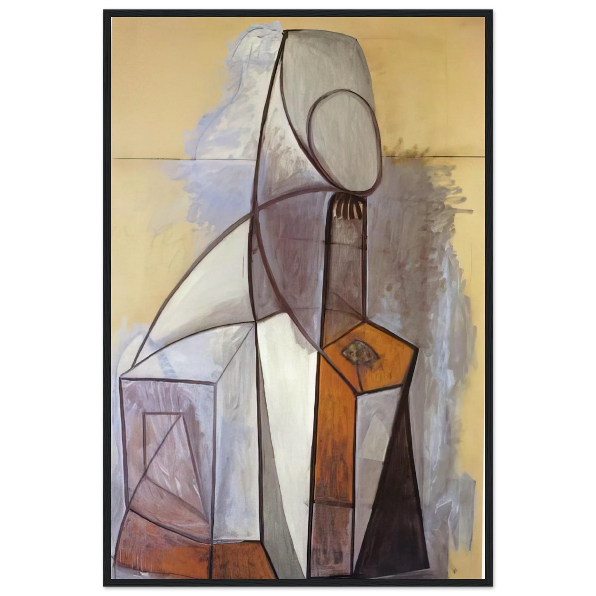 Composition - 1946 Framed Poster | Pablo Picasso Framed Prints Wall Art | Pablo Picasso Shop