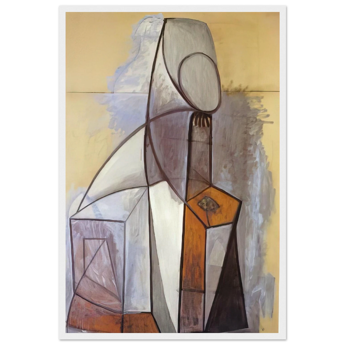 Composition - 1946 Framed Poster | Pablo Picasso Framed Prints Wall Art | Pablo Picasso Shop