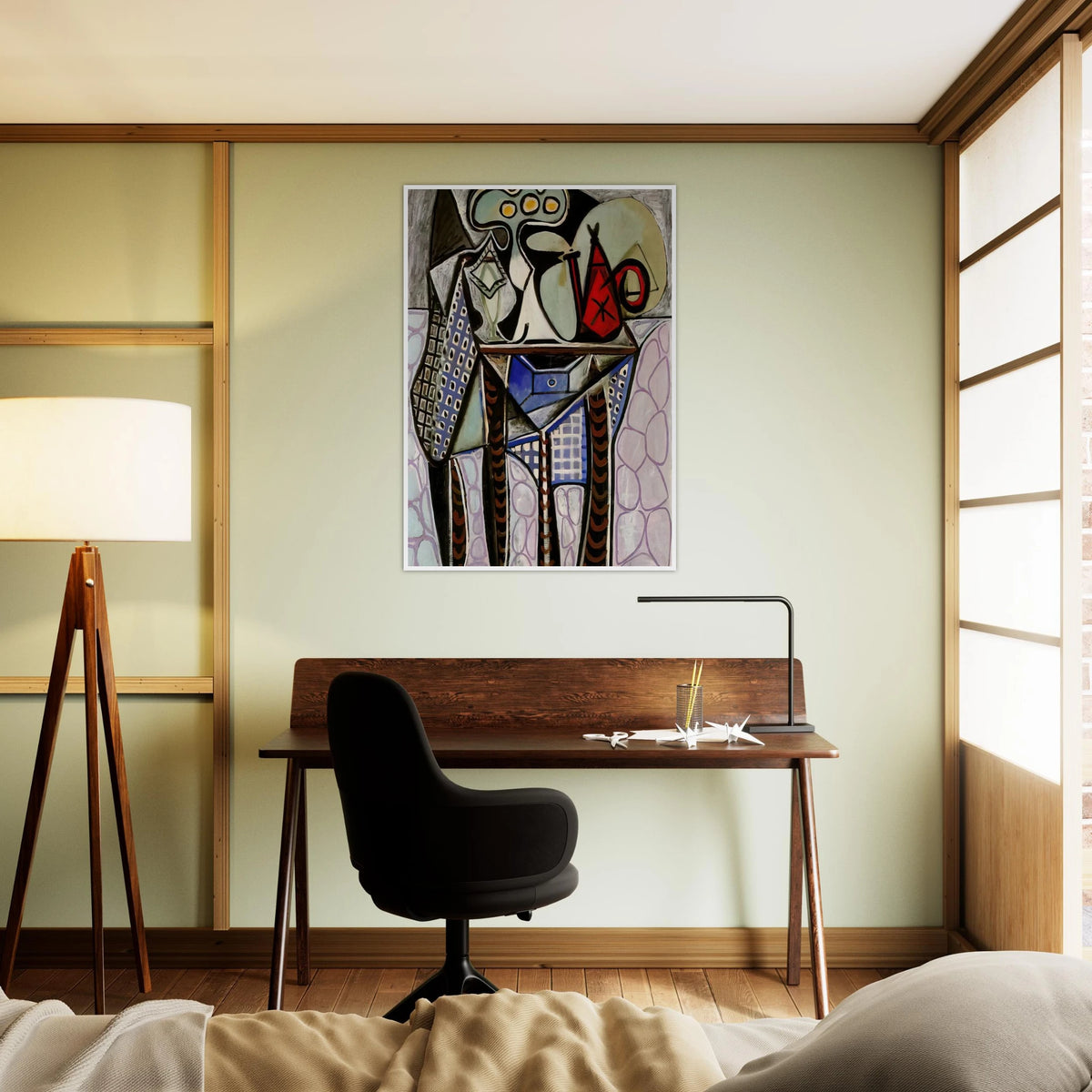 Still life on a table - 1947 Framed Poster | Pablo Picasso Framed Prints Wall Art | Pablo Picasso Shop