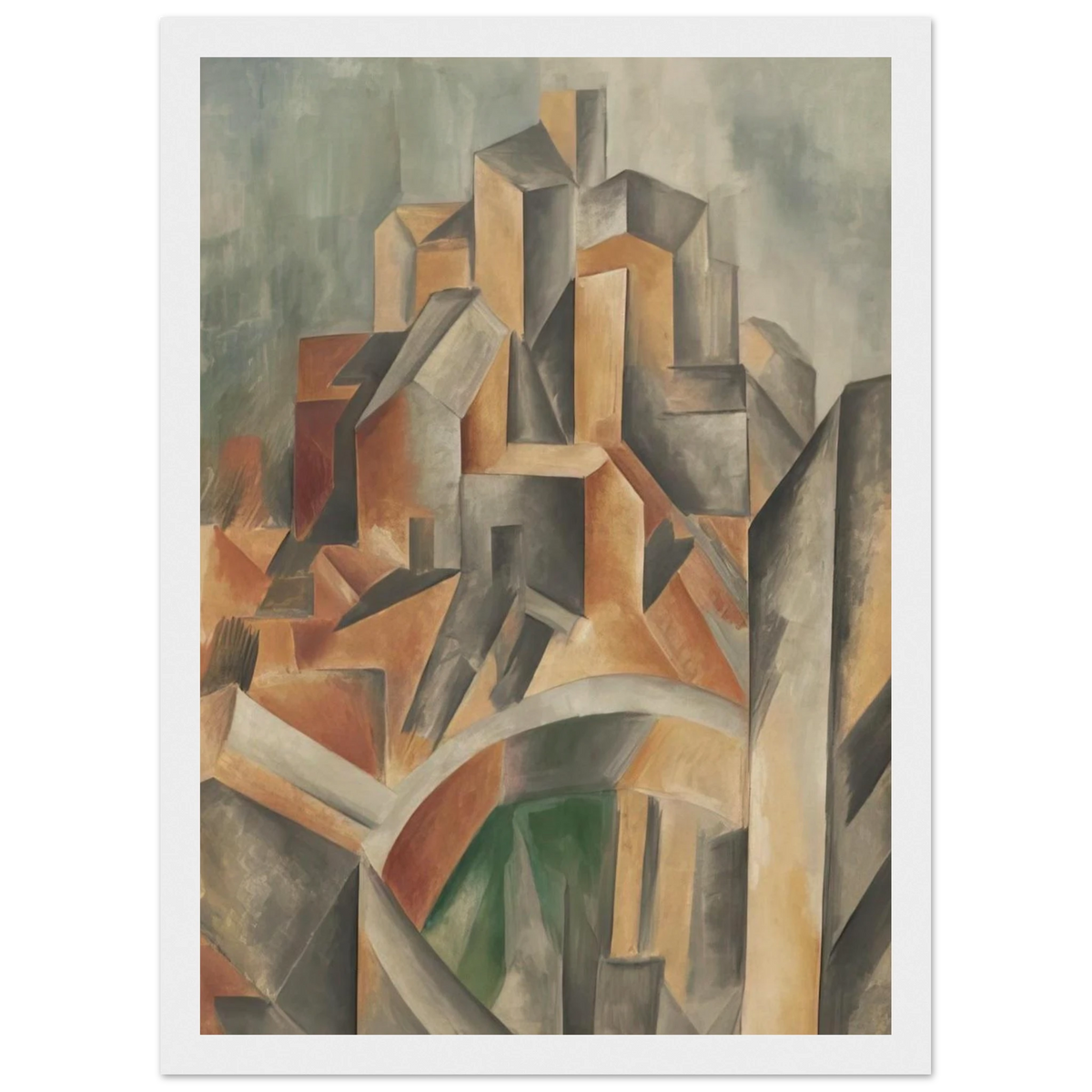 The Reservoir, Horta de Ebro Framed Poster | Pablo Picasso Framed Prints Wall Art | Pablo Picasso Shop