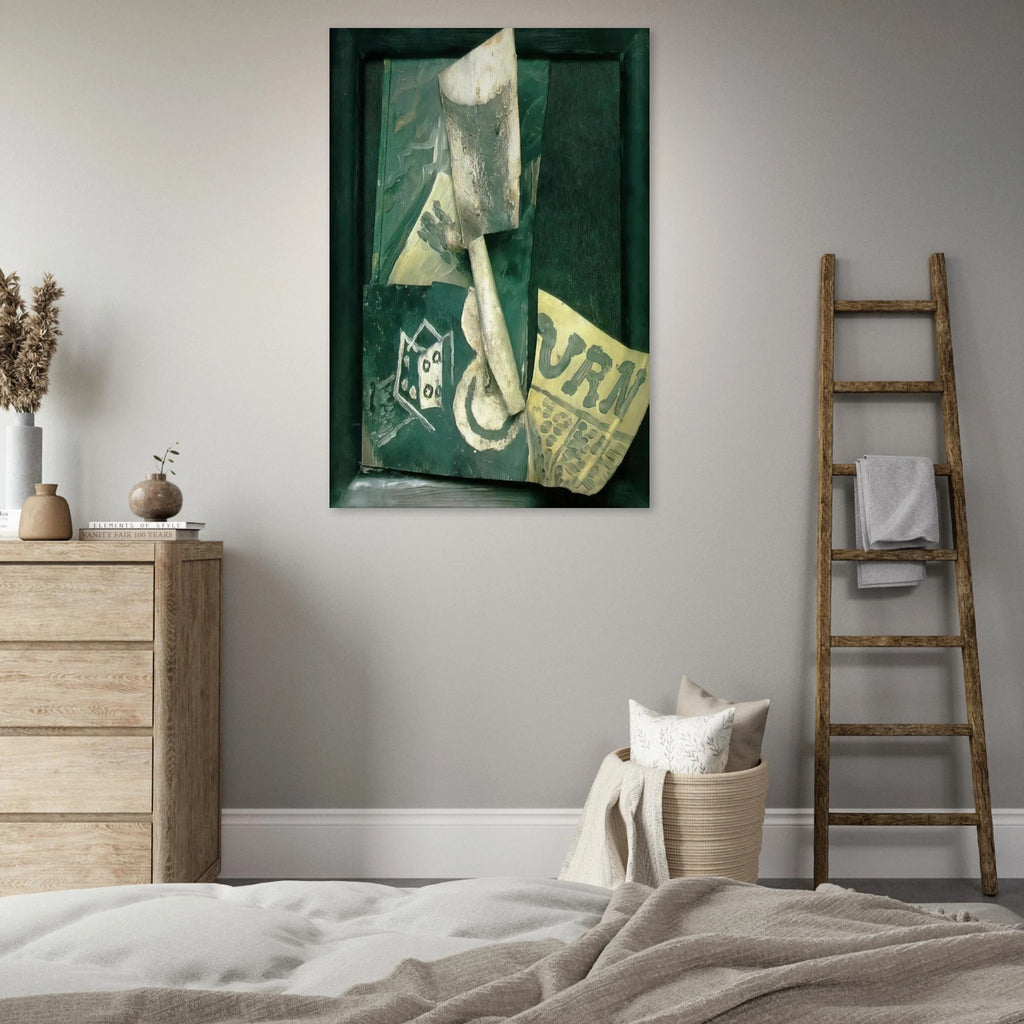 Glass and newspaper Poster | Pablo Picasso Poster | Pablo Picasso Shop