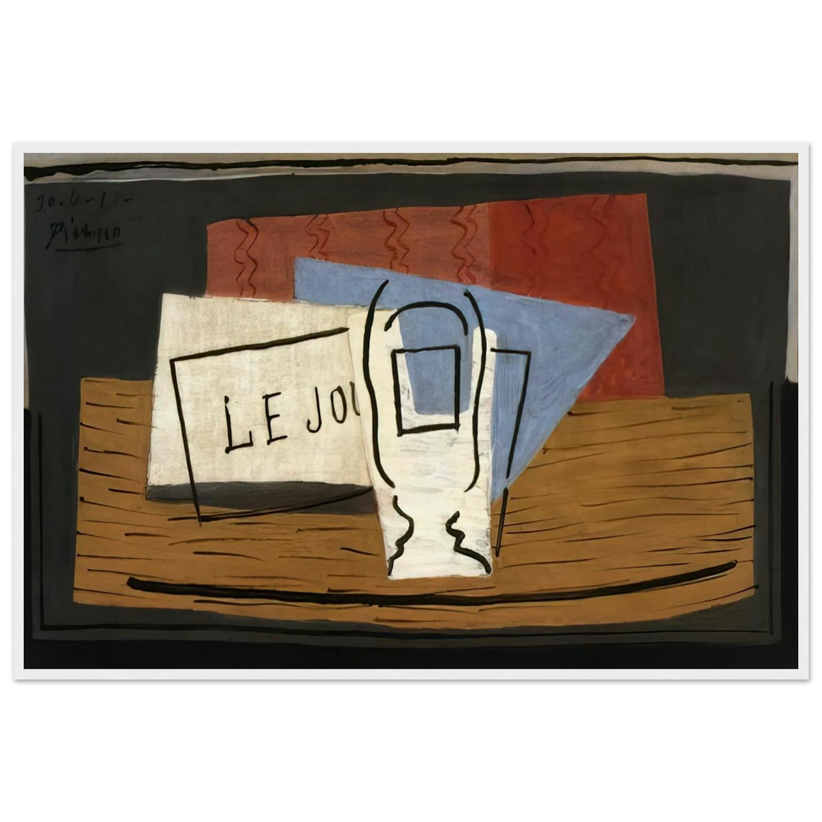 Still life - 1921 Framed Poster | Pablo Picasso Framed Prints Wall Art | Pablo Picasso Shop