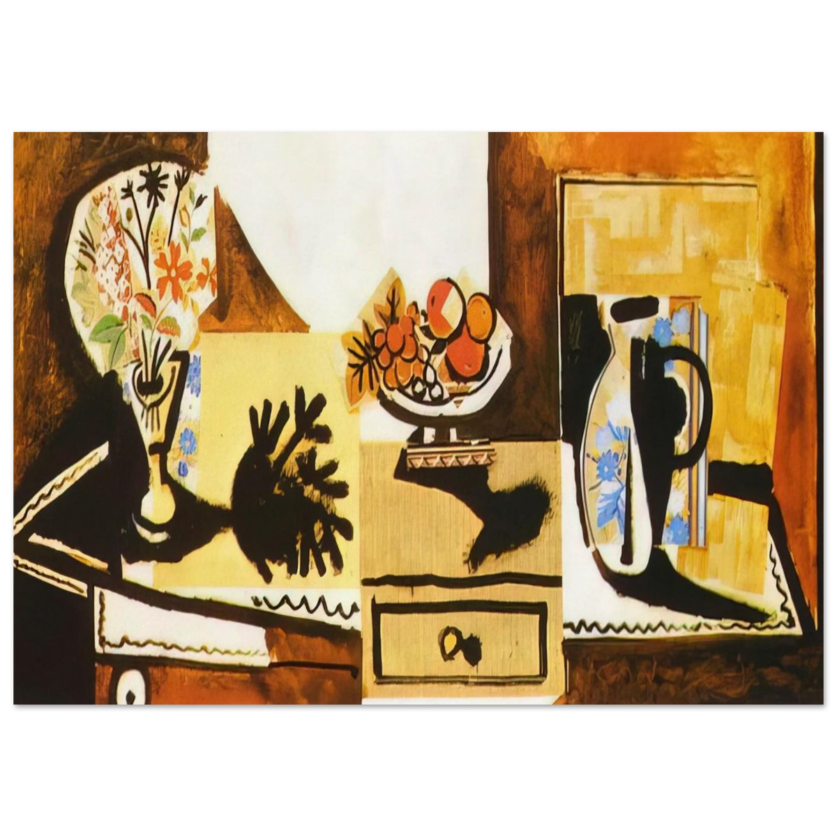 Still life on the dresser Poster | Pablo Picasso Poster | Pablo Picasso Shop