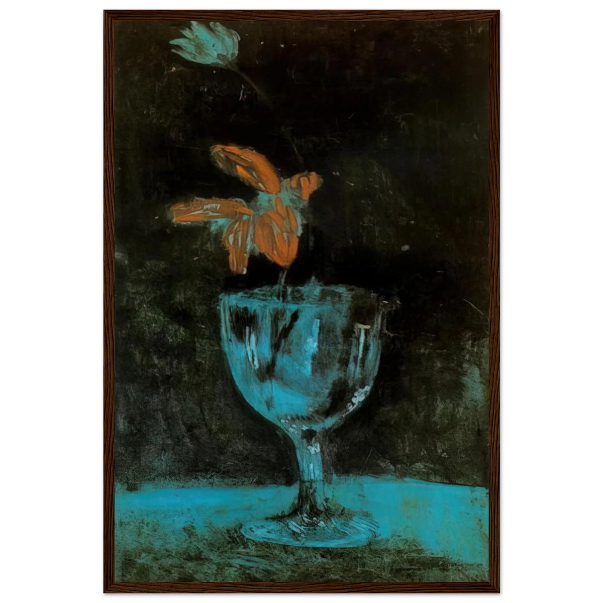 A blue vase - 1903 Framed Poster | Pablo Picasso Framed Prints Wall Art | Pablo Picasso Shop