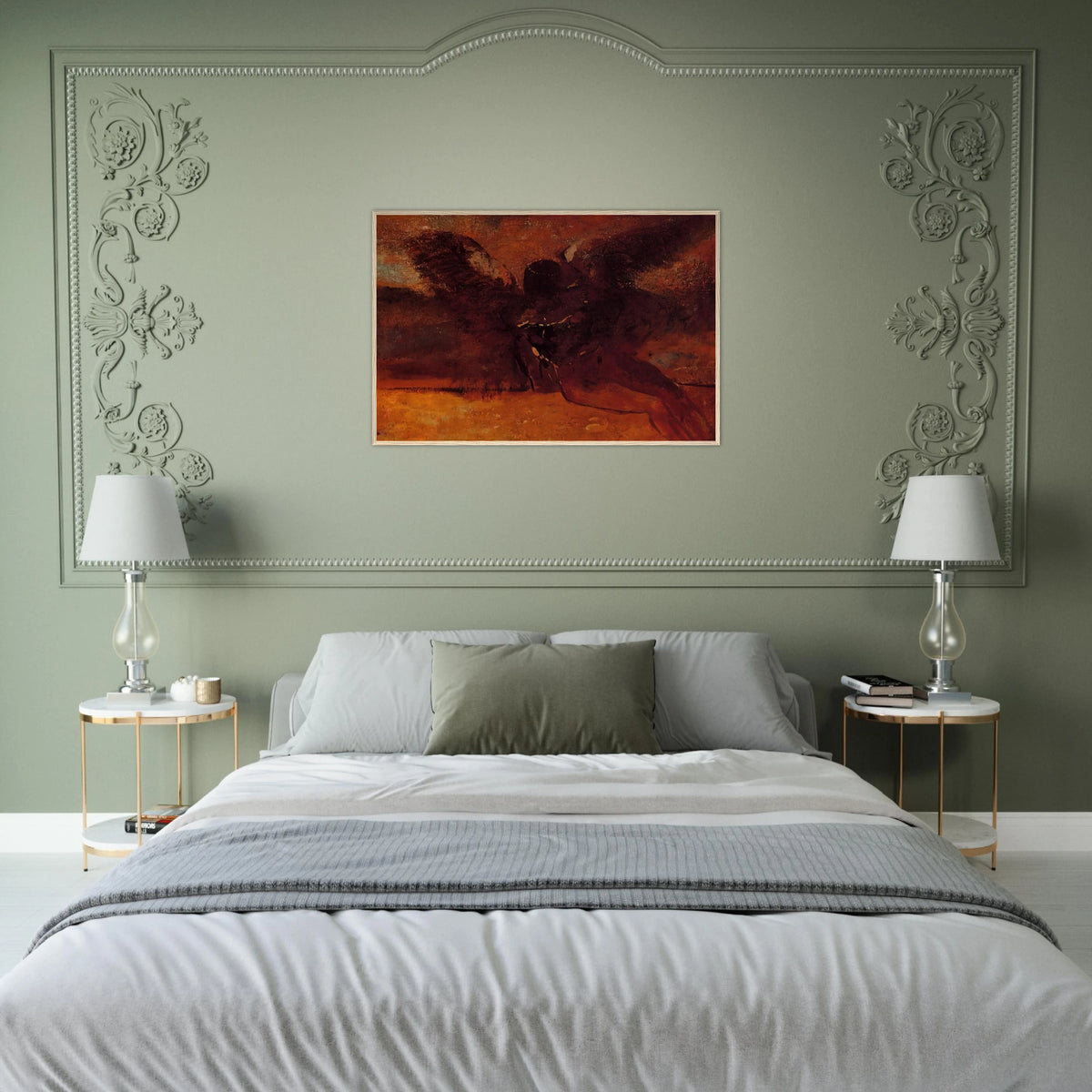 The Fall of Icarus - 1958 Framed Poster | Pablo Picasso Framed Prints Wall Art | Pablo Picasso Shop