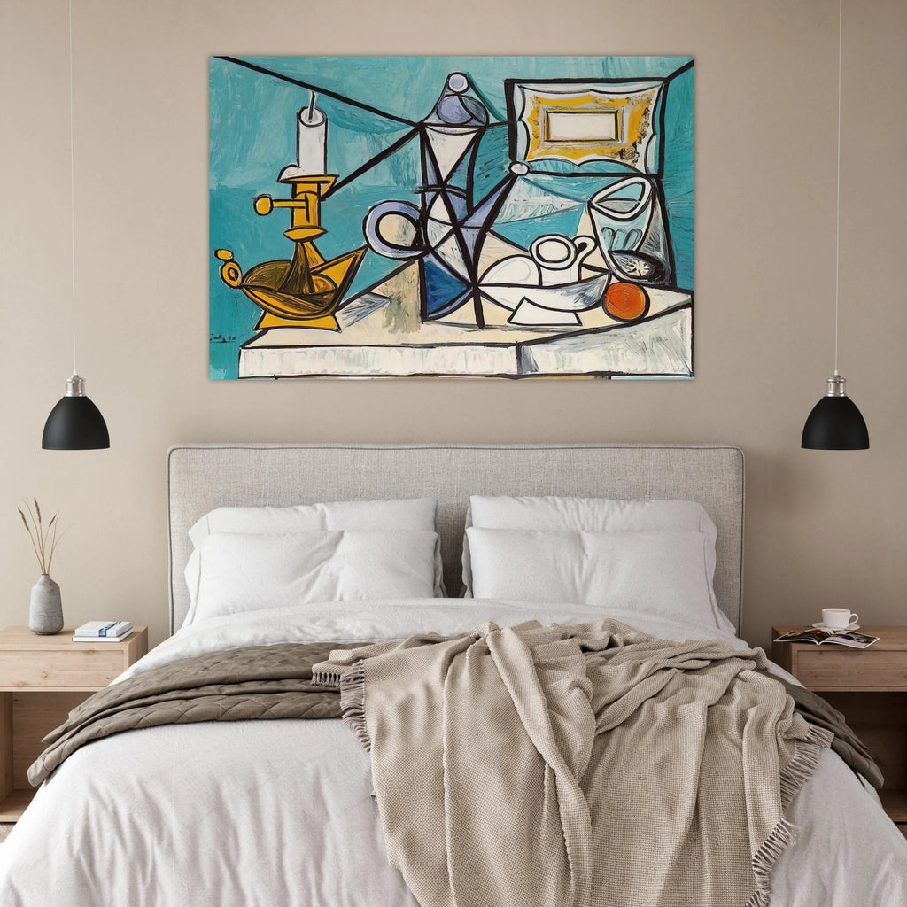 Still life with lamp - 1944 Poster | Pablo Picasso Poster | Pablo Picasso Shop
