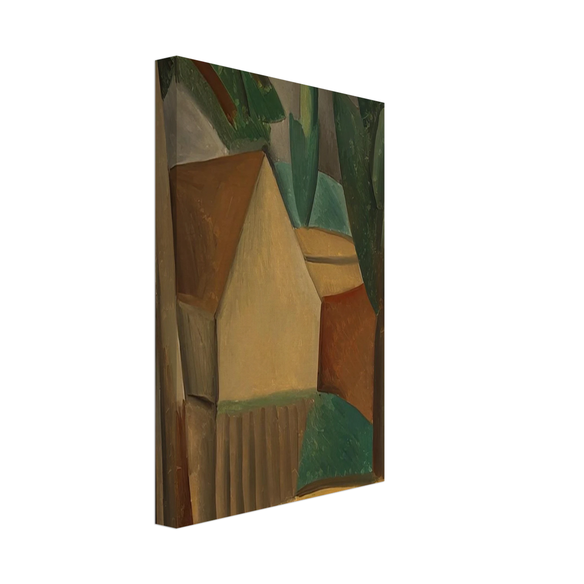 House in a Garden - 1908 Canvas | Pablo Picasso Canvas | Pablo Picasso Shop