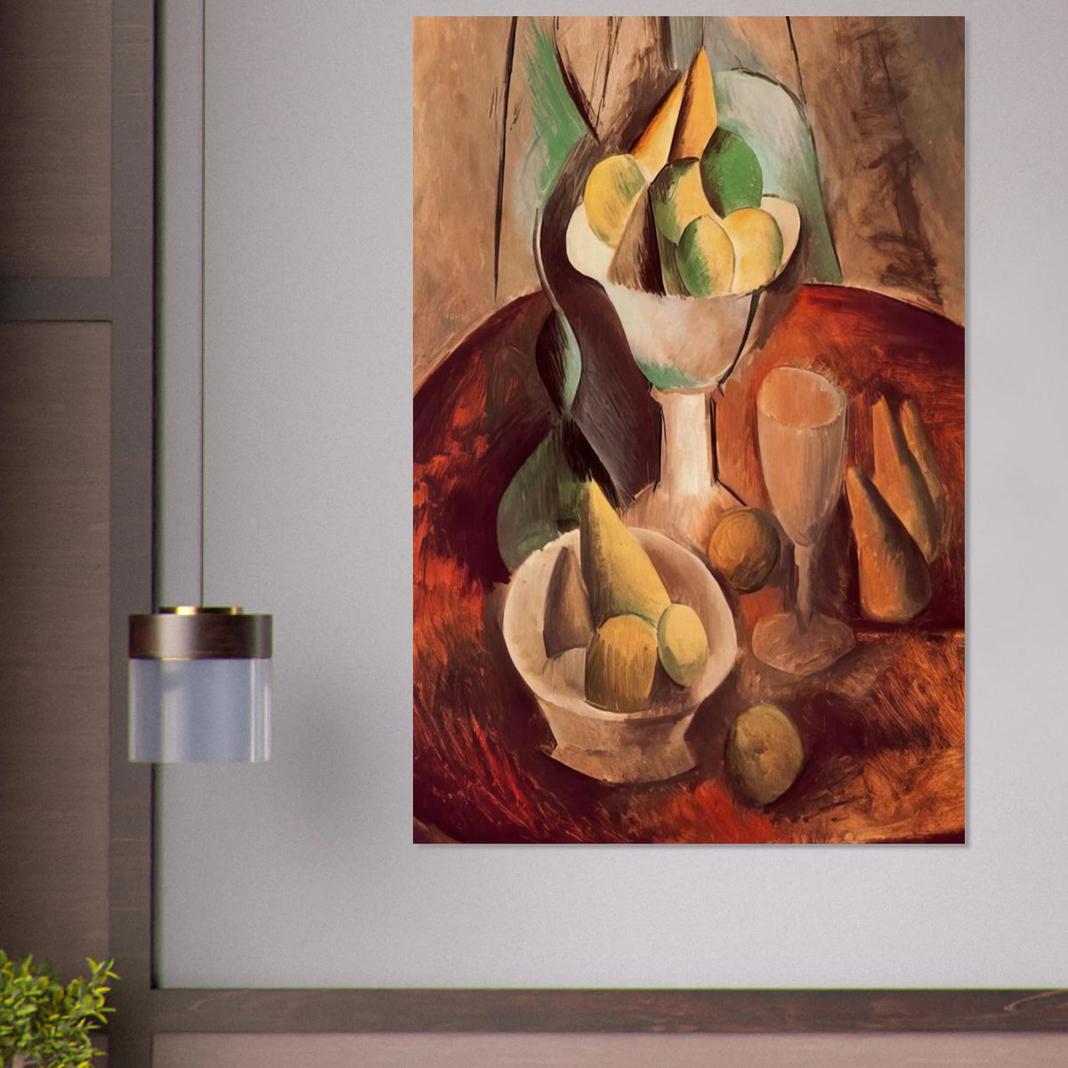Fruit in a Vase - 1909 Poster | Pablo Picasso Poster | Pablo Picasso Shop