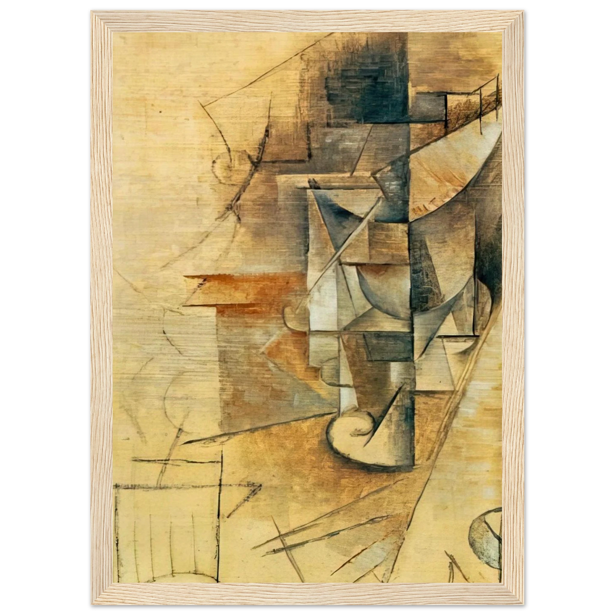 A glass Framed Poster | Pablo Picasso Framed Prints Wall Art | Pablo Picasso Shop