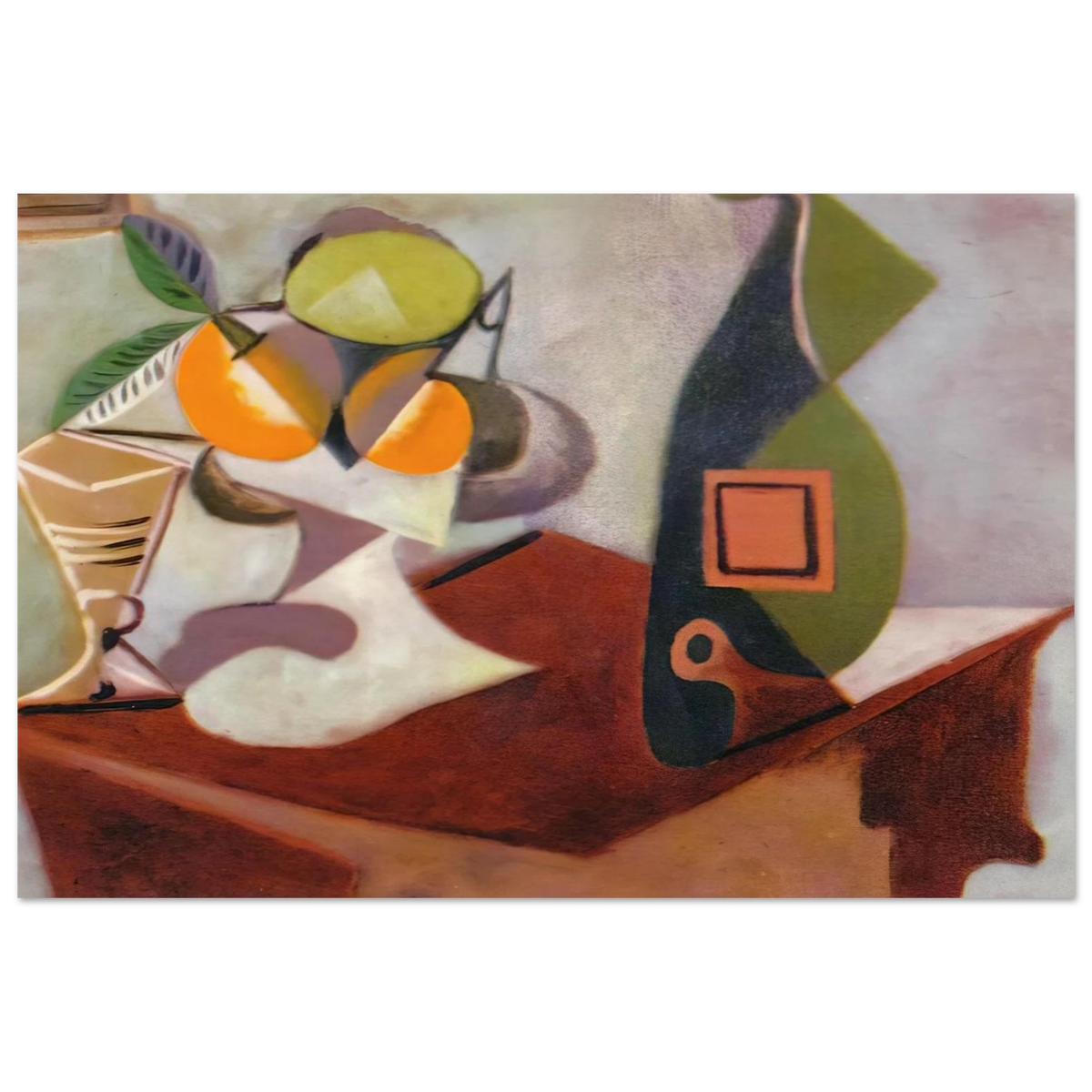 Still life with lemon and oranges Poster | Pablo Picasso Poster | Pablo Picasso Shop