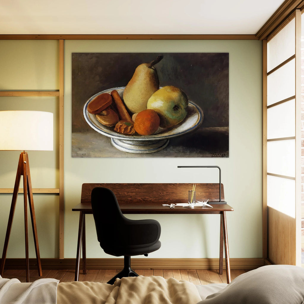 Fruit Bowl with Fruit - 1918 Poster | Pablo Picasso Poster | Pablo Picasso Shop