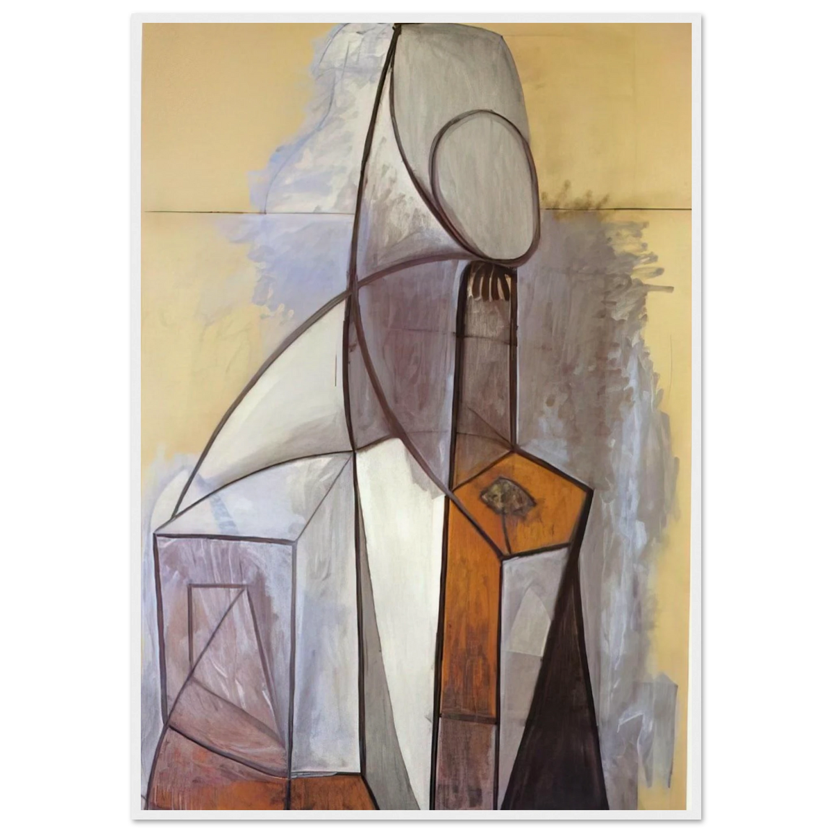 Composition - 1946 Framed Poster | Pablo Picasso Framed Prints Wall Art | Pablo Picasso Shop