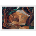 Paysage aux deux figures - 1908  France Framed Poster | Pablo Picasso Framed Prints Wall Art | Pablo Picasso Shop