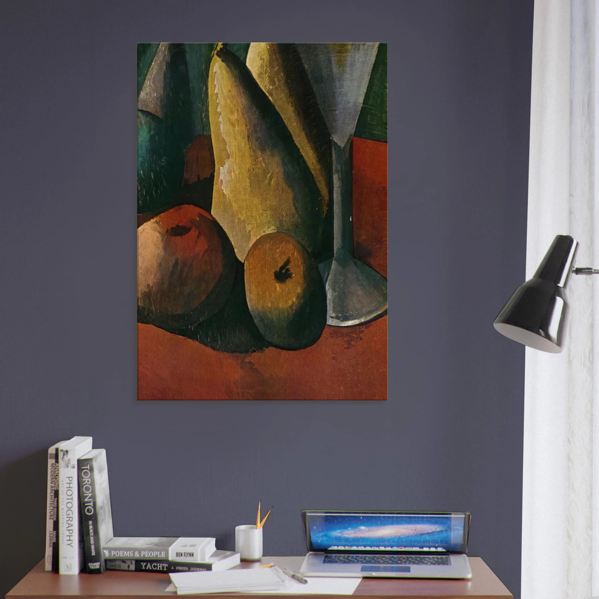 Glass and fruits Canvas | Pablo Picasso Canvas | Pablo Picasso Shop