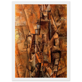 Clarinetist - 1911 Framed Poster | Pablo Picasso Framed Prints Wall Art | Pablo Picasso Shop