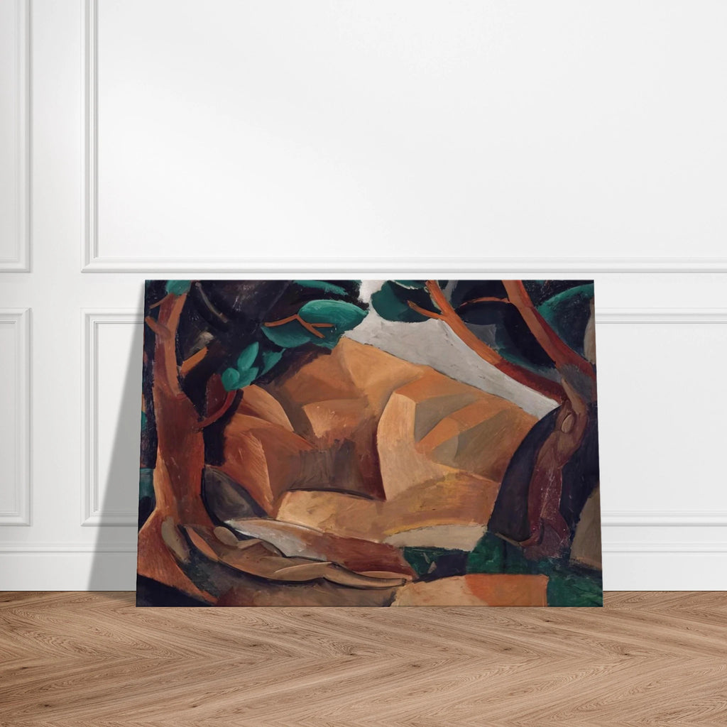 Paysage aux deux figures - 1908  France Canvas | Pablo Picasso Canvas | Pablo Picasso Shop