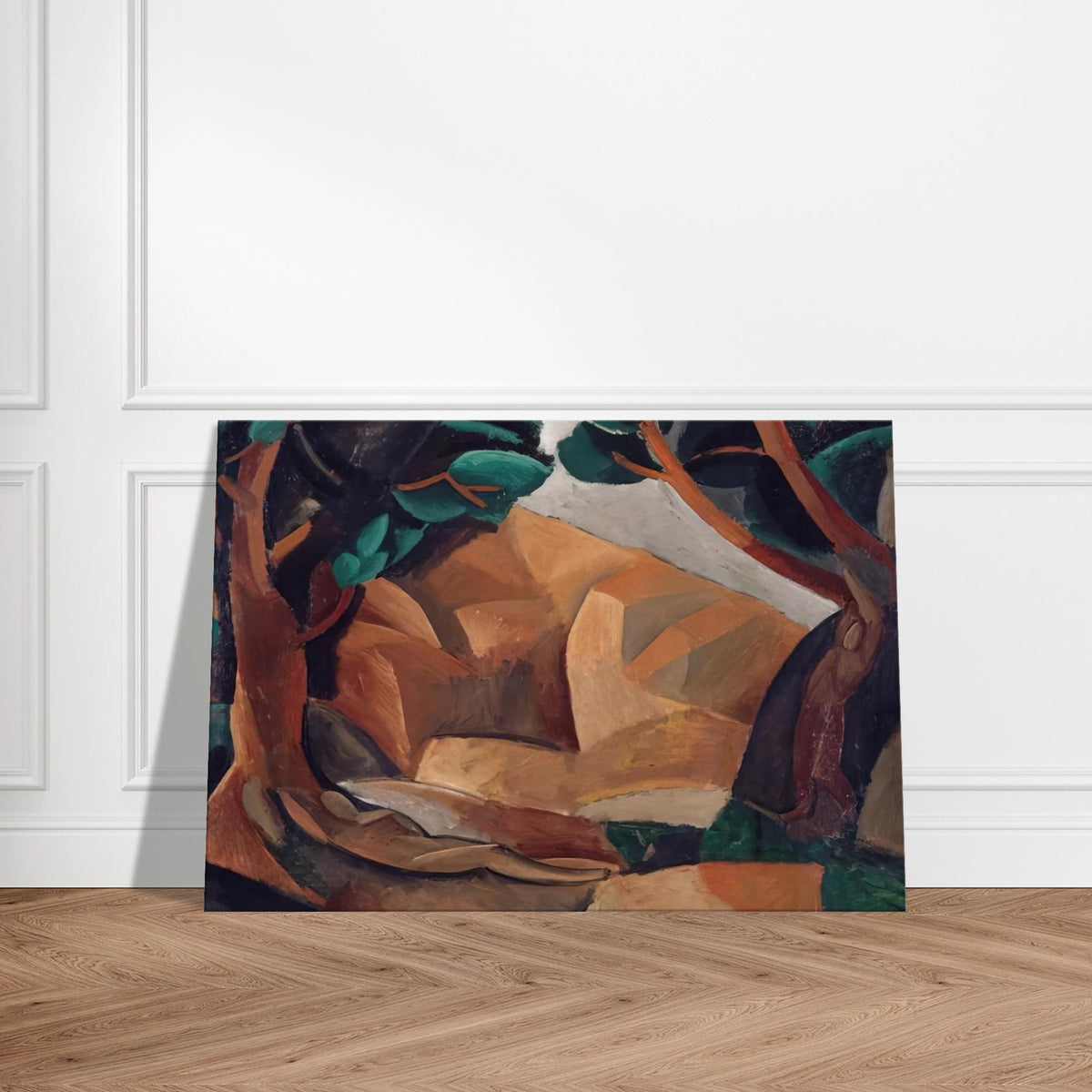 Paysage aux deux figures - 1908  France Canvas | Pablo Picasso Canvas | Pablo Picasso Shop