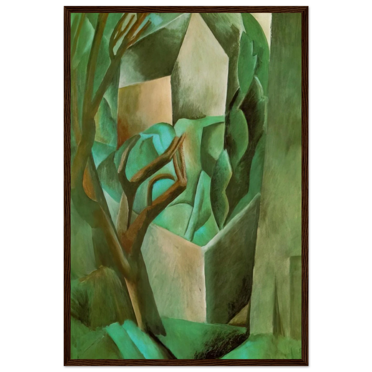 House in the garden Framed Poster | Pablo Picasso Framed Prints Wall Art | Pablo Picasso Shop