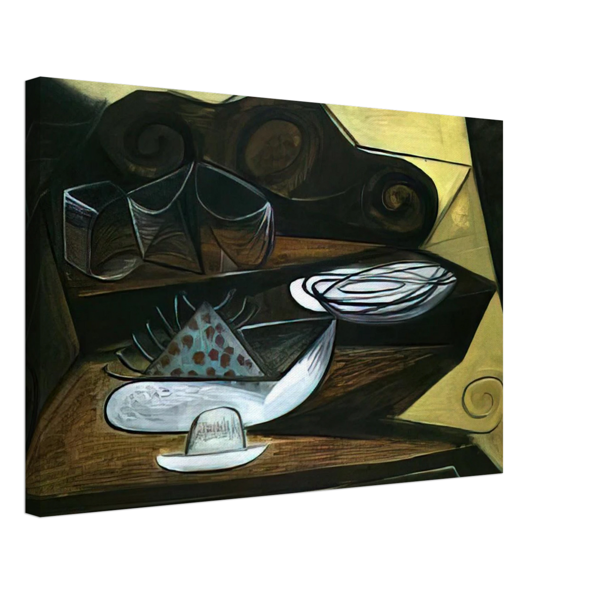 The Buffet  Catalan  Canvas | Pablo Picasso Canvas | Pablo Picasso Shop