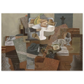 Still Life with Compote and Glass - 1914 Poster | Pablo Picasso Poster | Pablo Picasso Shop
