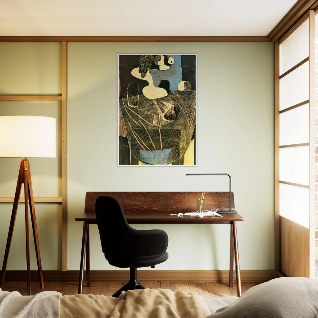 Still life with fishing net Framed Poster | Pablo Picasso Framed Prints Wall Art | Pablo Picasso Shop