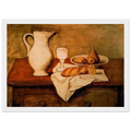 Still life with jug and bread - 1921 Framed Poster | Pablo Picasso Framed Prints Wall Art | Pablo Picasso Shop