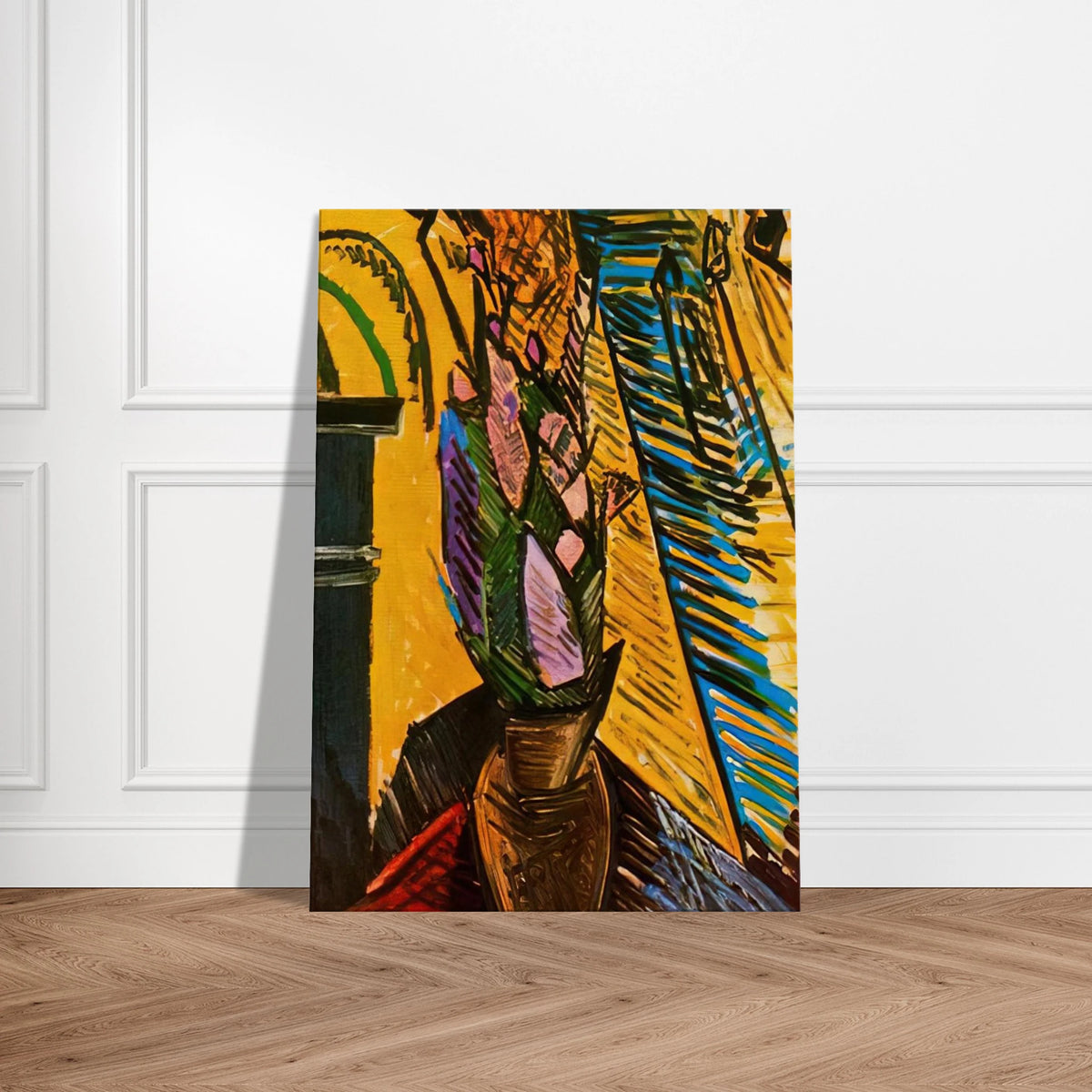 Flowers on the table Canvas | Pablo Picasso Canvas | Pablo Picasso Shop