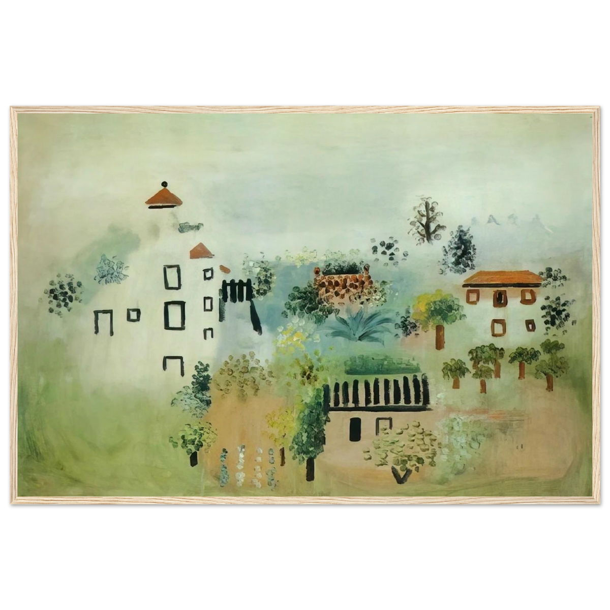 Landscape Framed Poster | Pablo Picasso Framed Prints Wall Art | Pablo Picasso Shop