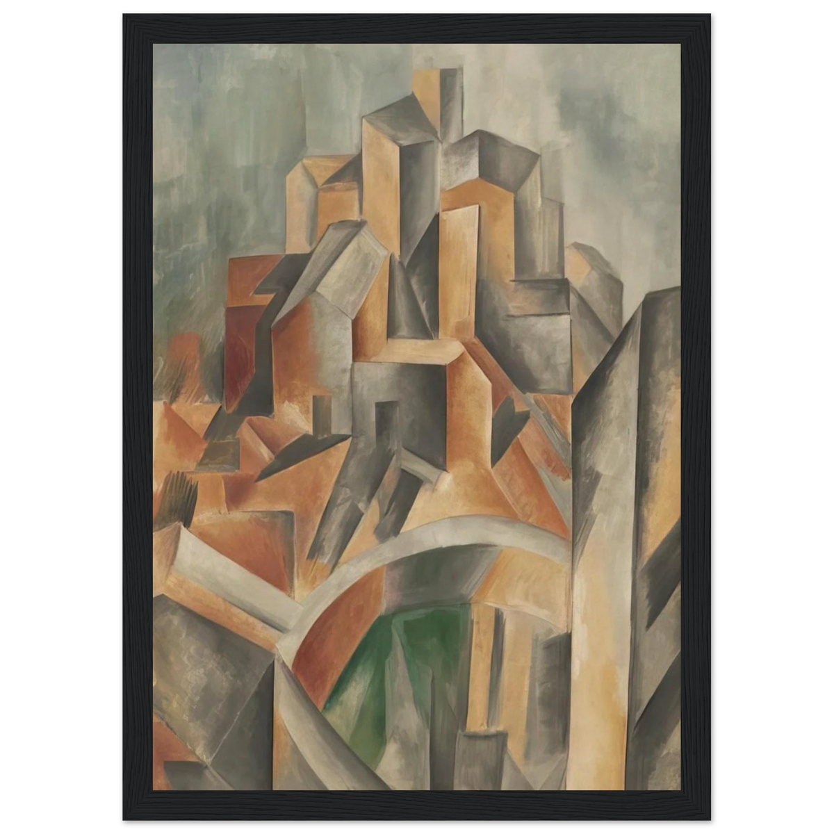 The Reservoir, Horta de Ebro Framed Poster | Pablo Picasso Framed Prints Wall Art | Pablo Picasso Shop