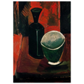 Green Pan and Black Bottle - 1908 Poster | Pablo Picasso Poster | Pablo Picasso Shop