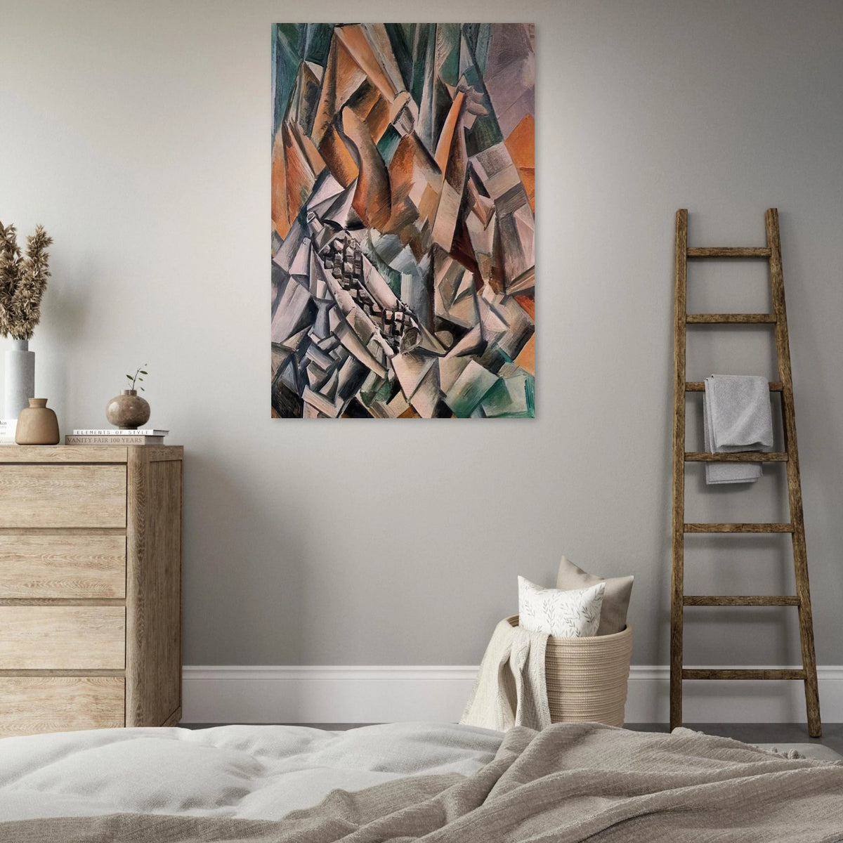 Still life with bottle of Anis del Mono - 1909 Poster | Pablo Picasso Poster | Pablo Picasso Shop
