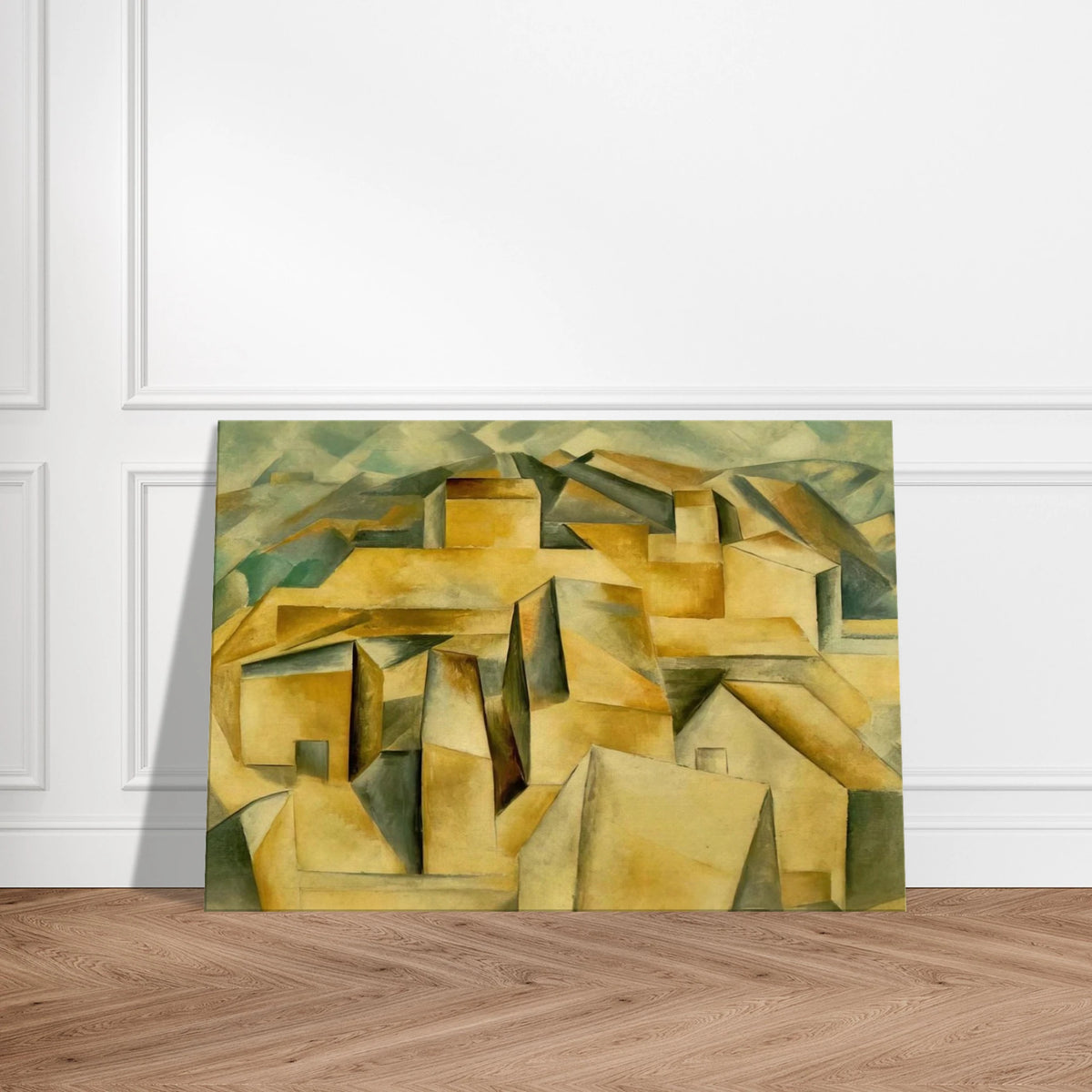 Houses on the hill Canvas | Pablo Picasso Canvas | Pablo Picasso Shop