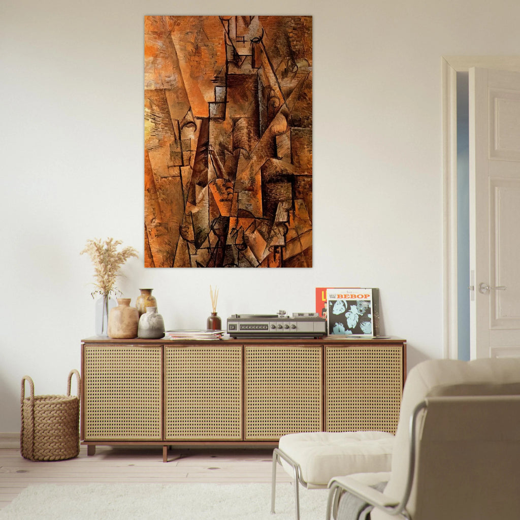 Clarinetist - 1911 Poster | Pablo Picasso Poster | Pablo Picasso Shop