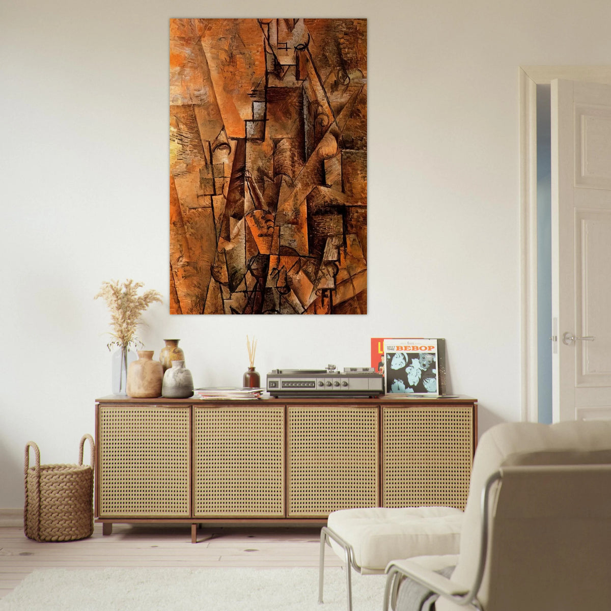 Clarinetist - 1911 Poster | Pablo Picasso Poster | Pablo Picasso Shop