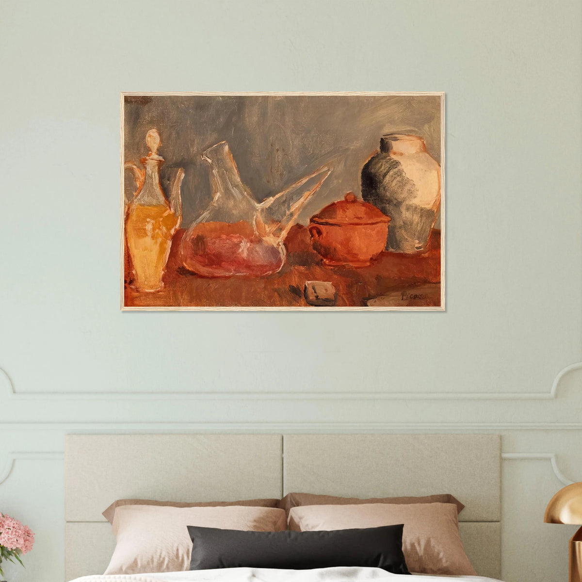 Still life with vases Framed Poster | Pablo Picasso Framed Prints Wall Art | Pablo Picasso Shop