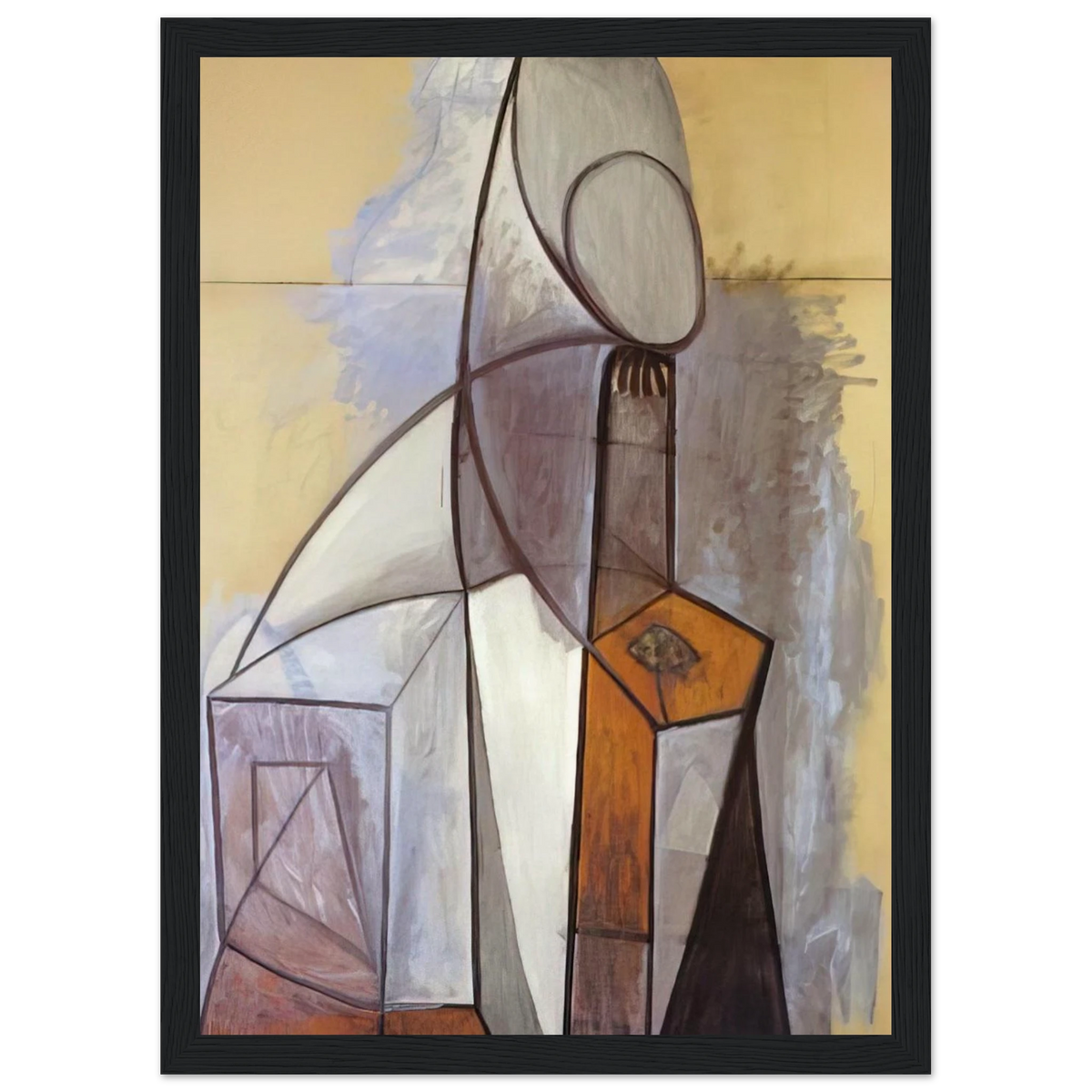 Composition - 1946 Framed Poster | Pablo Picasso Framed Prints Wall Art | Pablo Picasso Shop