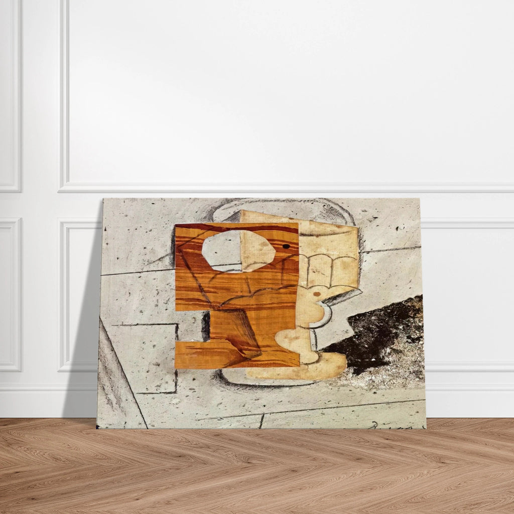 Glass on a Table - 1914 Canvas | Pablo Picasso Canvas | Pablo Picasso Shop